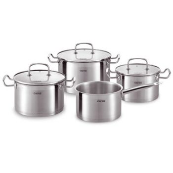 Bộ nồi inox 304 cao cấp của Carez CPC 755SI- 04 chất lượng cao.