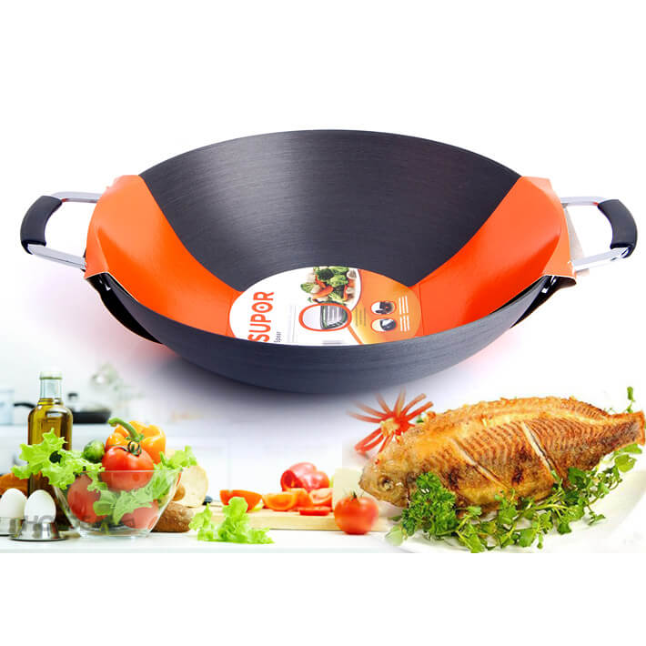 Chảo xào chống dính sâu lòng Supor Spear H07011-4