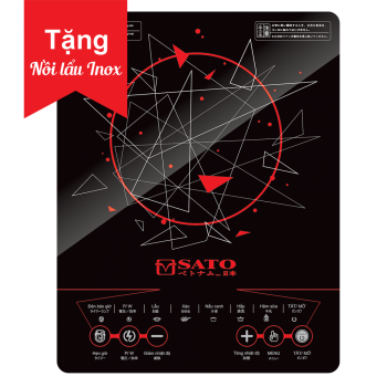 Bếp từ Sato STB-140 tặng kèm nồi lẩu