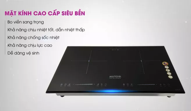 Bếp từ đôi MUTOSI MI-95DI