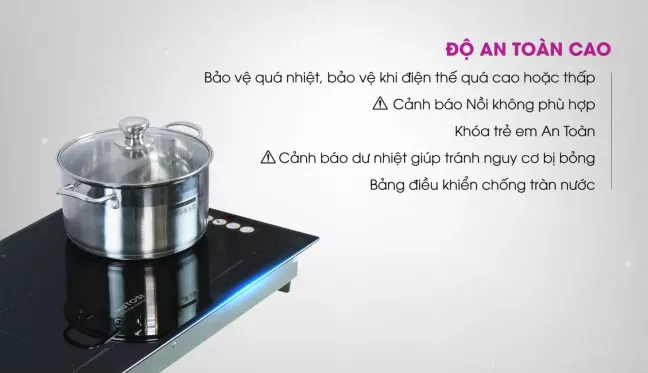 Bếp từ đôi MUTOSI MI-95DI