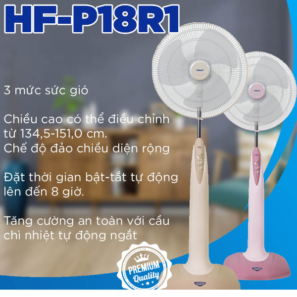 Thông tin quạt Hatari HF-P18R1