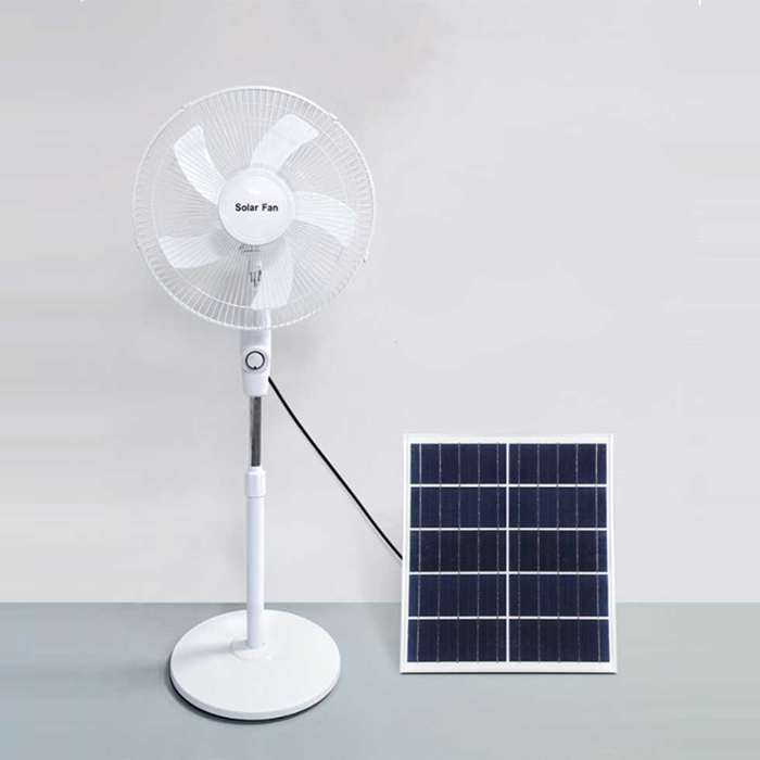 Quạt cây đứng tích điện Solar HS-168