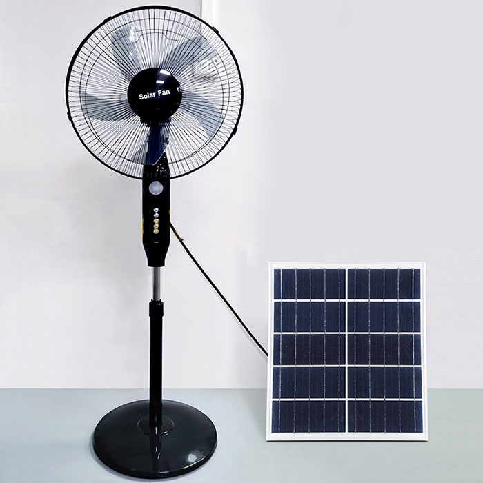 Quạt cây đứng tích điện Solar HS-188