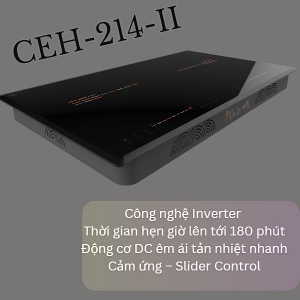 Bếp từ đôi Hawonkoo CEH-214-II Hàn Quốc