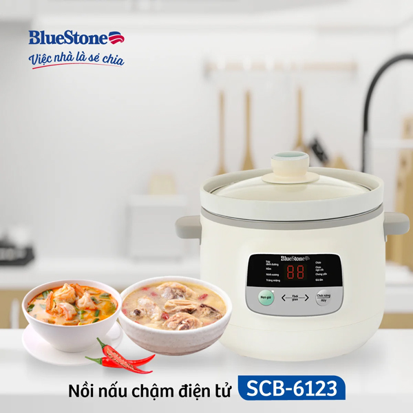 Nồi Nấu Chậm BlueStone SCB-6123