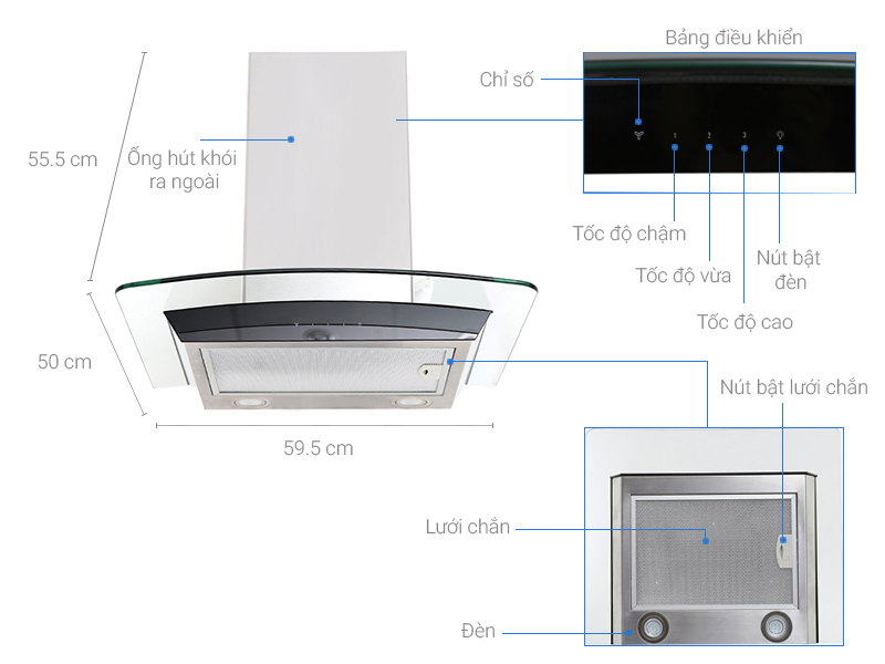 cấu tạo giản đơn dễ dàng tháo lắp