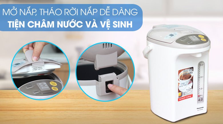 Tháo rời dễ vệ sinh