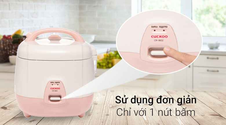 Chỉ một thao tác bấm là chờ cơm chín