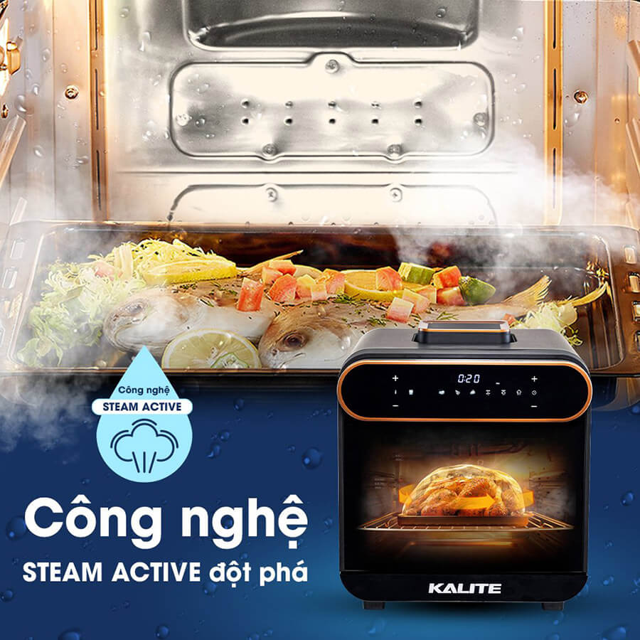 Nồi Chiên Hơi Nước Kalite Steam Pro