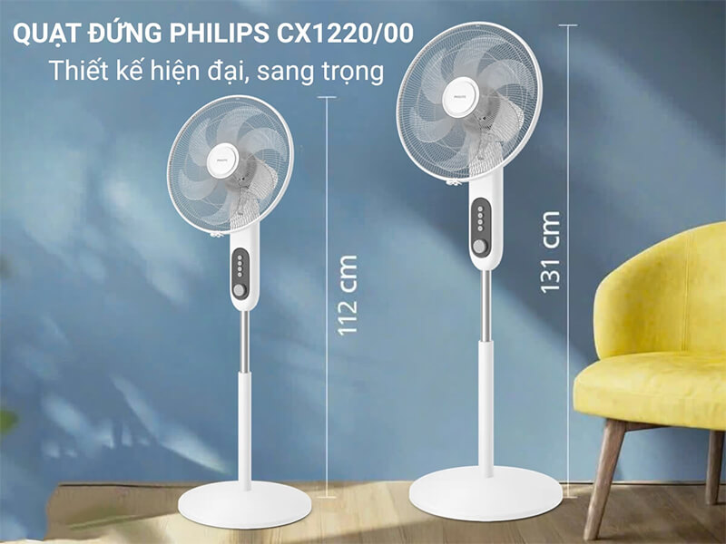 Điều chỉnh chiều cao phù hợp