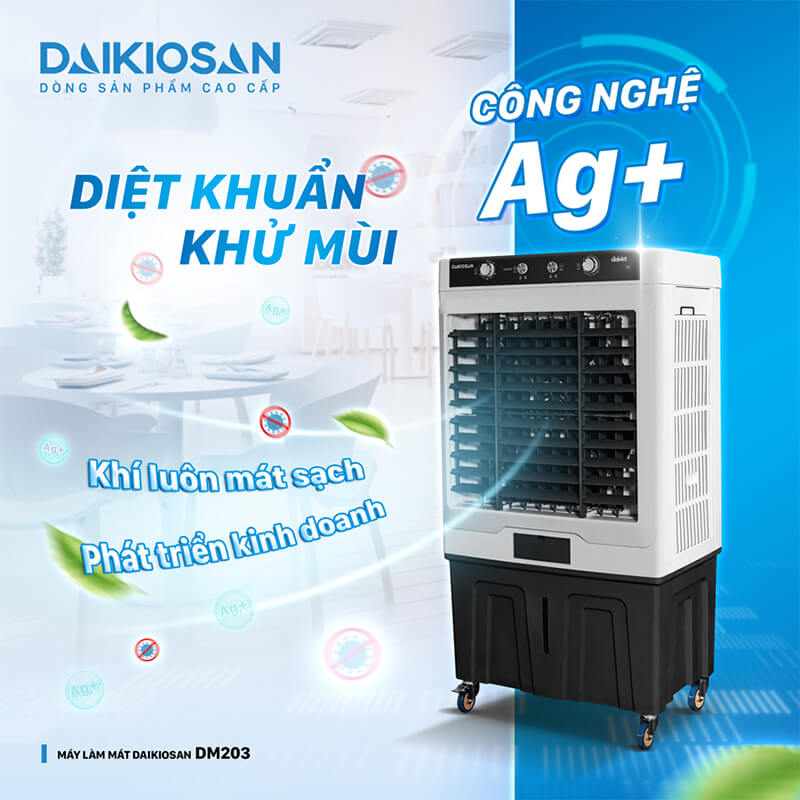 Công nghệ diệt khuẩn Ag+ bảo vệ sức khỏe tối ưu