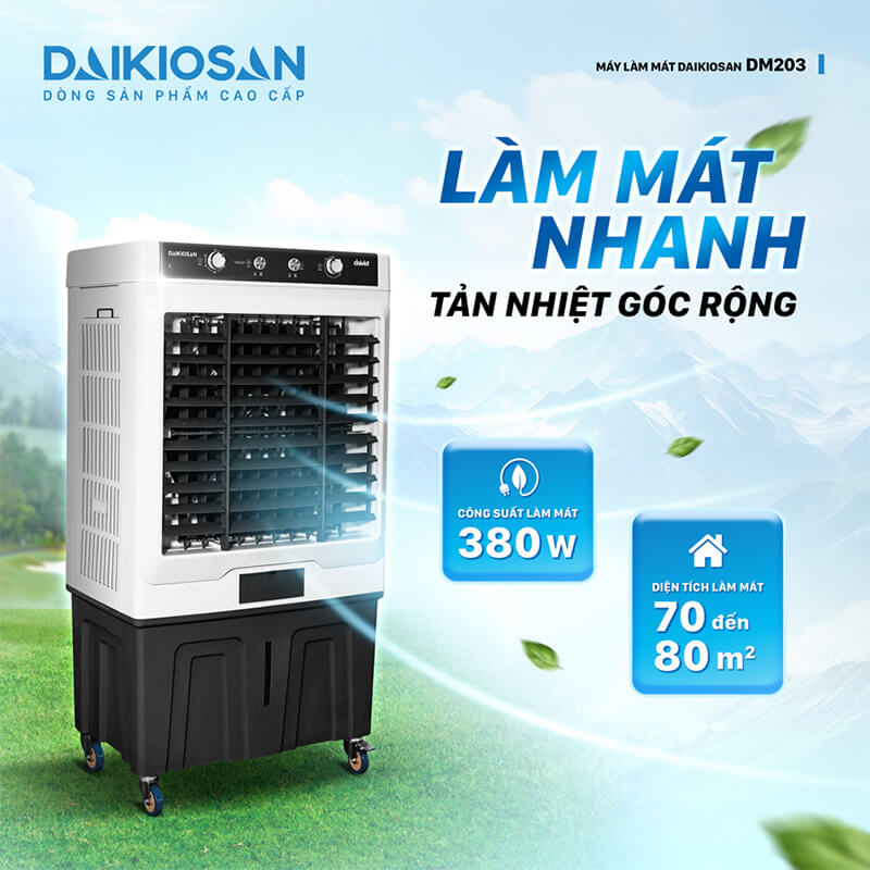 Công suất mạnh mẽ, làm mát vượt trội cho không gian lớn