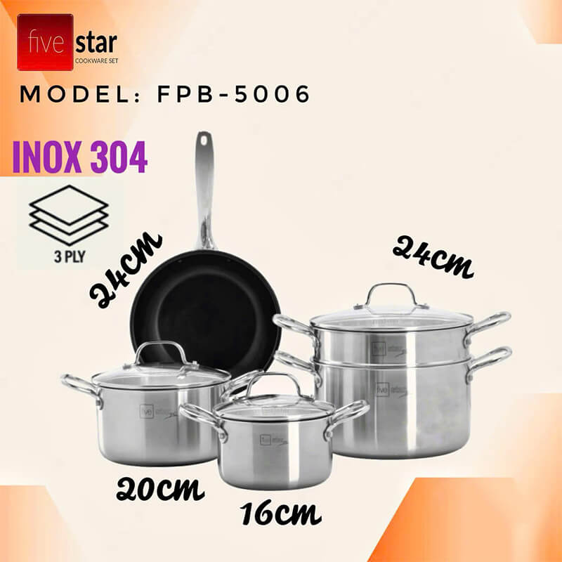 Bộ sản phẩm bao gồm 5 món