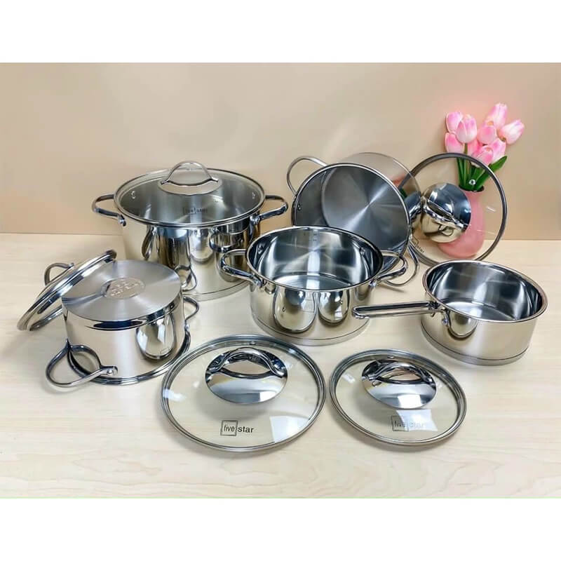 Quai cầm cách nhiệt và nắp kính trong suốt