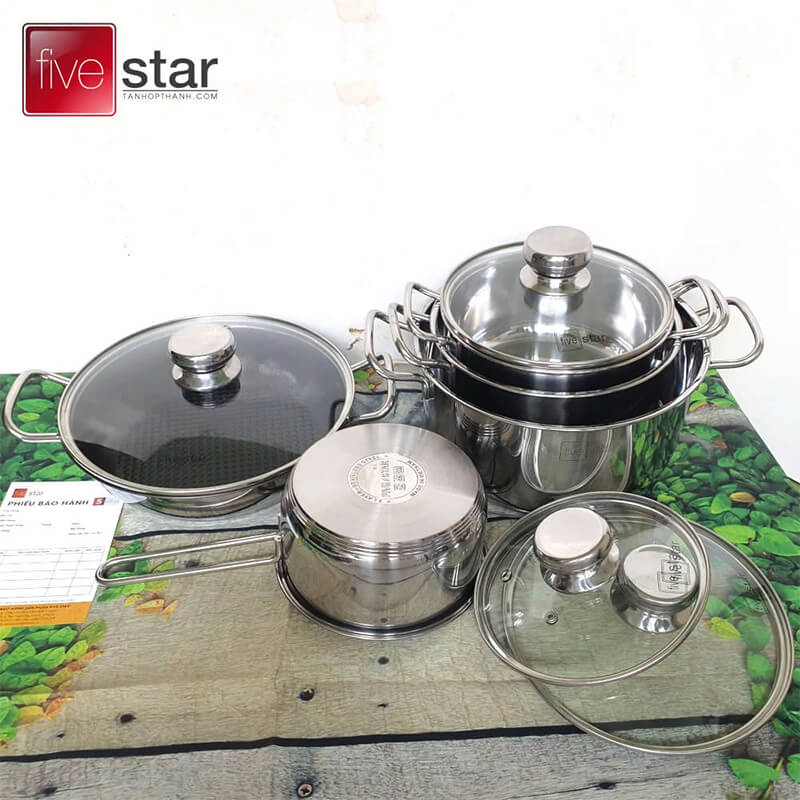 Bộ sản phẩm đầy đủ 5 món đa năng và tiện lợi