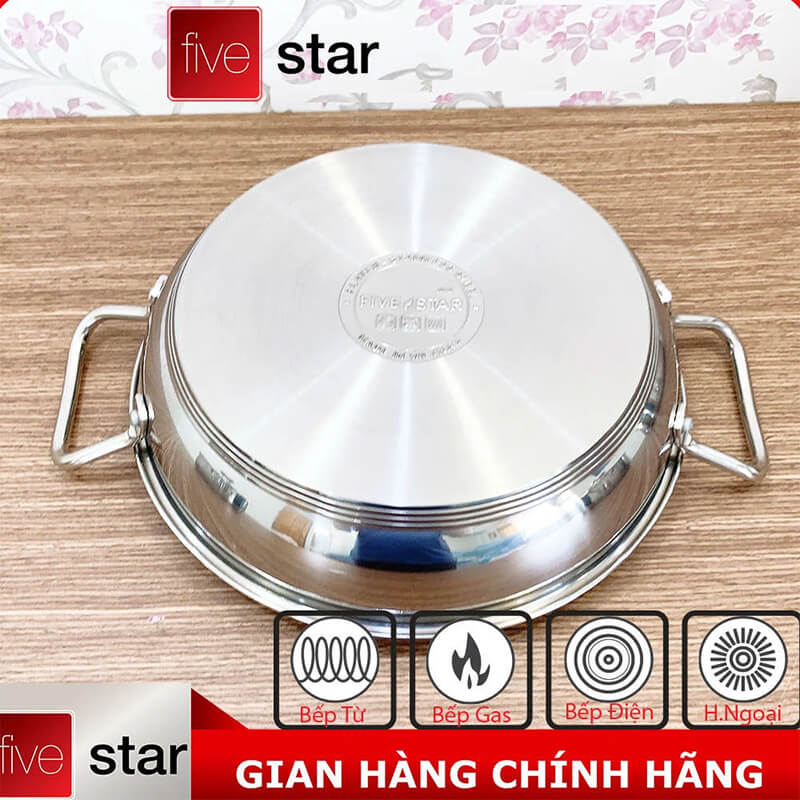 Cấu tạo 5 lớp đáy – Truyền nhiệt đều, giữ nhiệt lâu