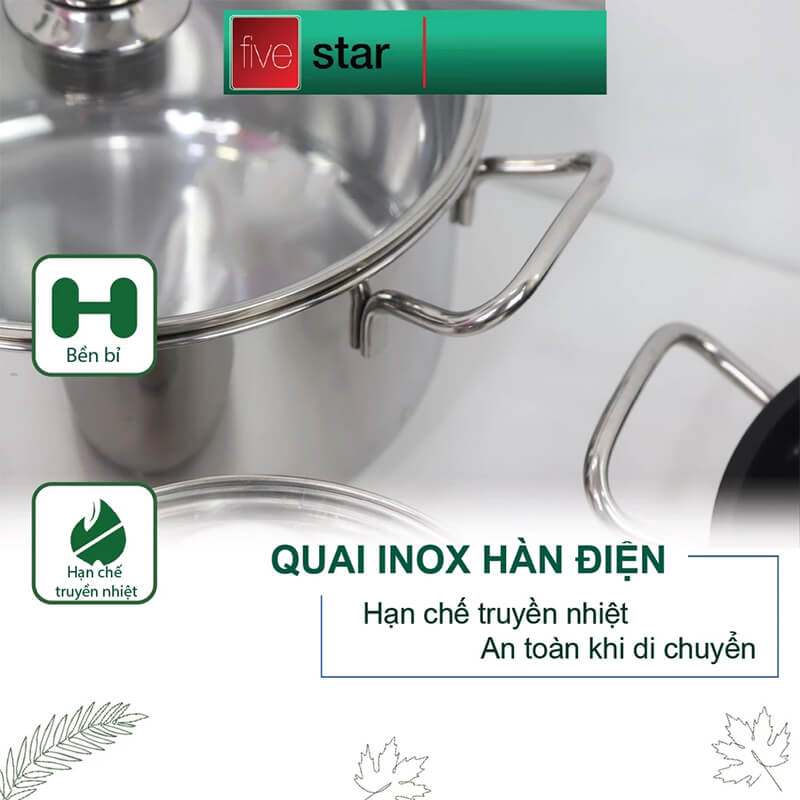 Quai inox hàn điện tránh nóng, bỏng