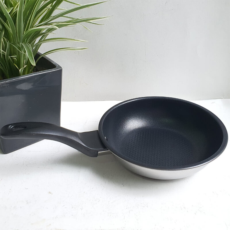 Chảo inox 430 chống dính Fivestar C16-CD size 16cm