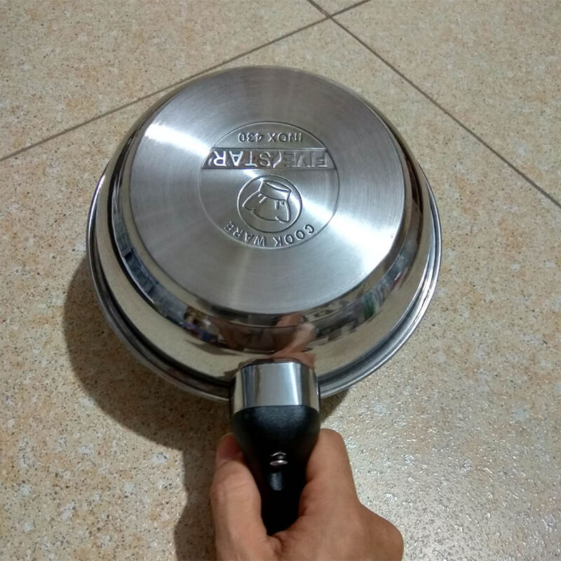 Đáy chảo 3 lớp truyền nhiệt đều