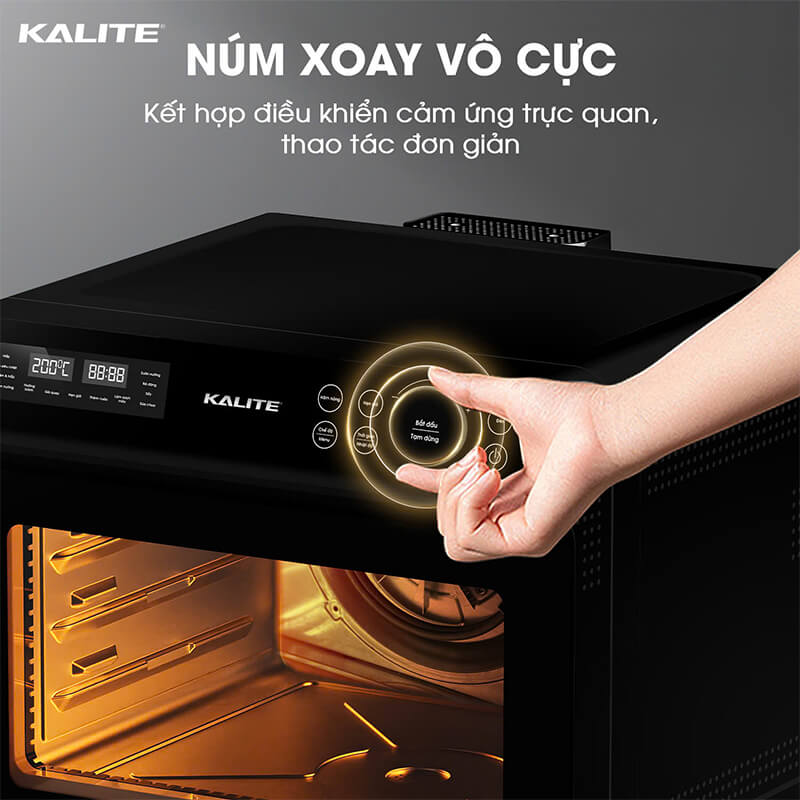 Điều khiển thông minh và núm xoay vô cực