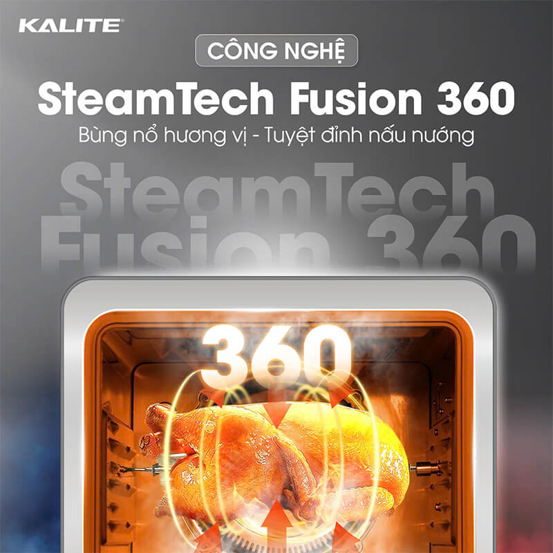 Steam Tech Fusion 360 nâng tầm hương vị