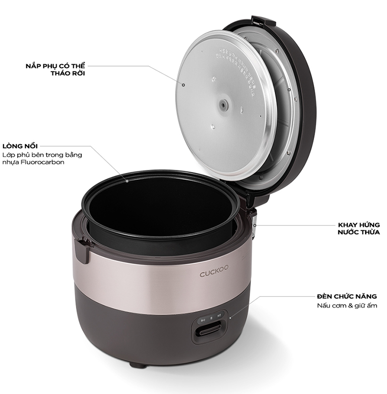 Nồi cơm điện cơ 3L Cuckoo CR-1755