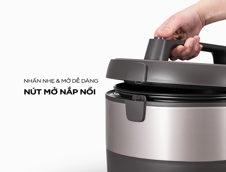 Lòng nồi chống dính cao cấp – an toàn, dễ vệ sinh