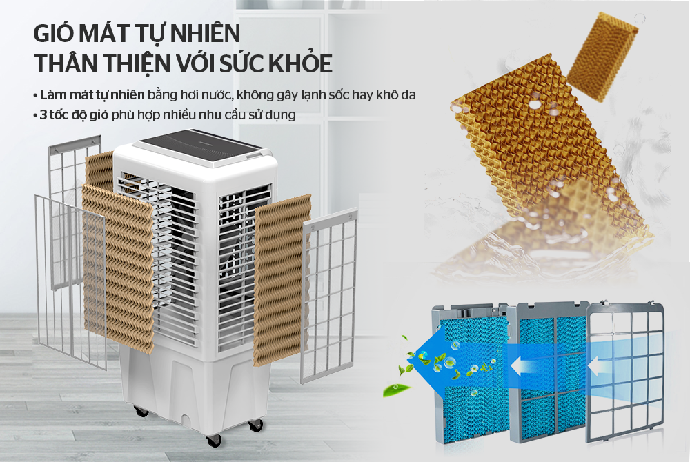 Gió mát tự nhiên – An toàn cho sức khỏe cả gia đình