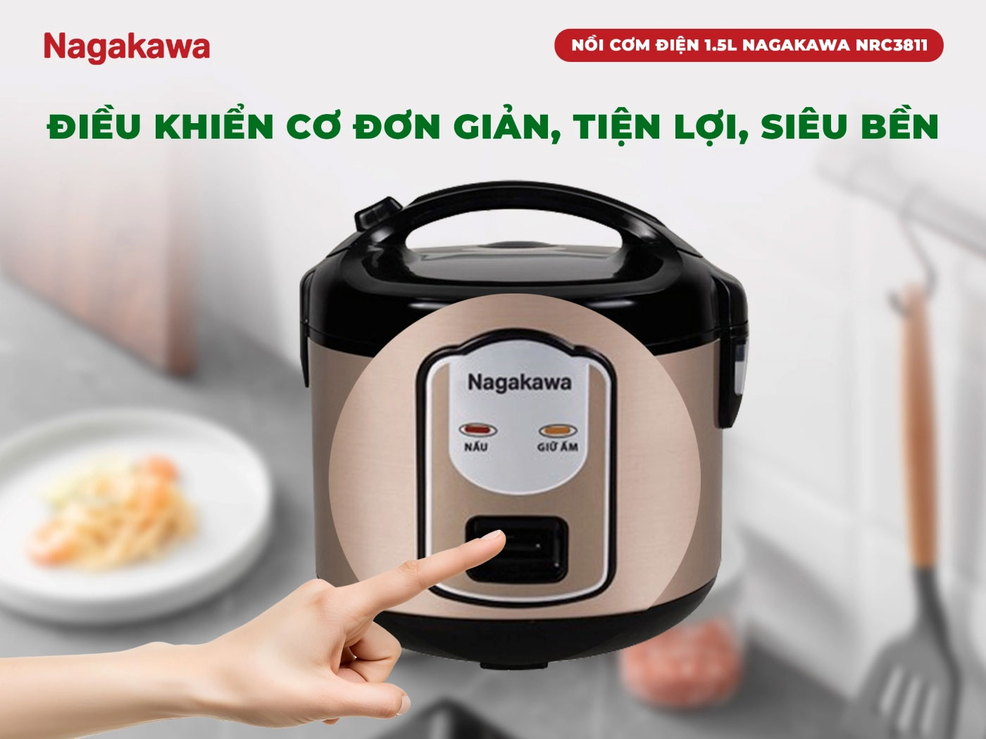 Điều khiển cơ – Đơn giản, dễ thao tác