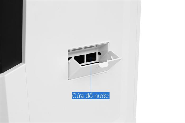 Cửa tiếp nước tiện lợi – Không cần tháo lắp rườm rà