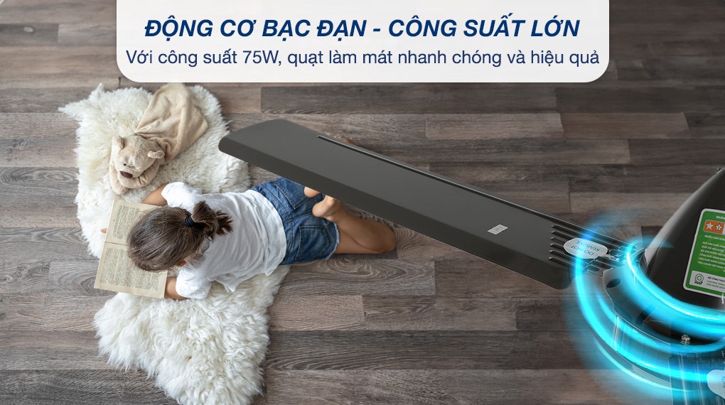 Động cơ bền bỉ, tiết kiệm điện