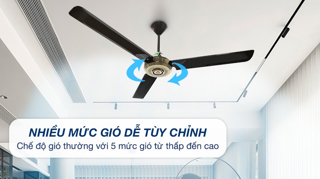 5 cấp độ gió linh hoạt