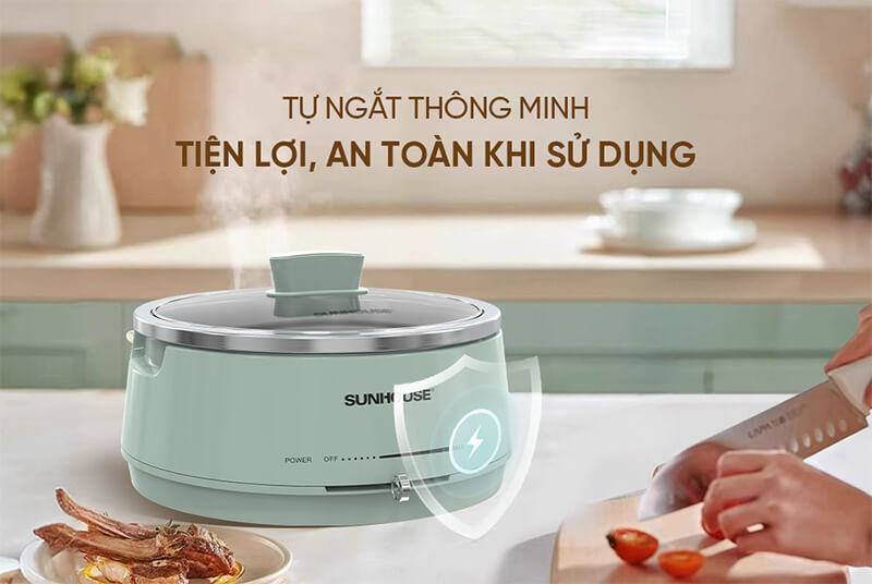 Tính năng tự ngắt an toàn – Yên tâm tuyệt đối khi sử dụng