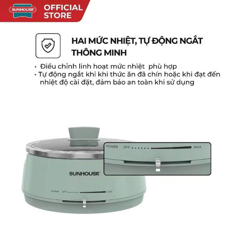 Đa năng vượt trội với 2 mức nhiệt
