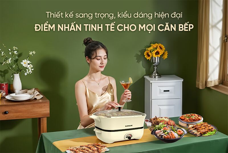 Thiết kế sang trọng – phù hợp mọi không gian