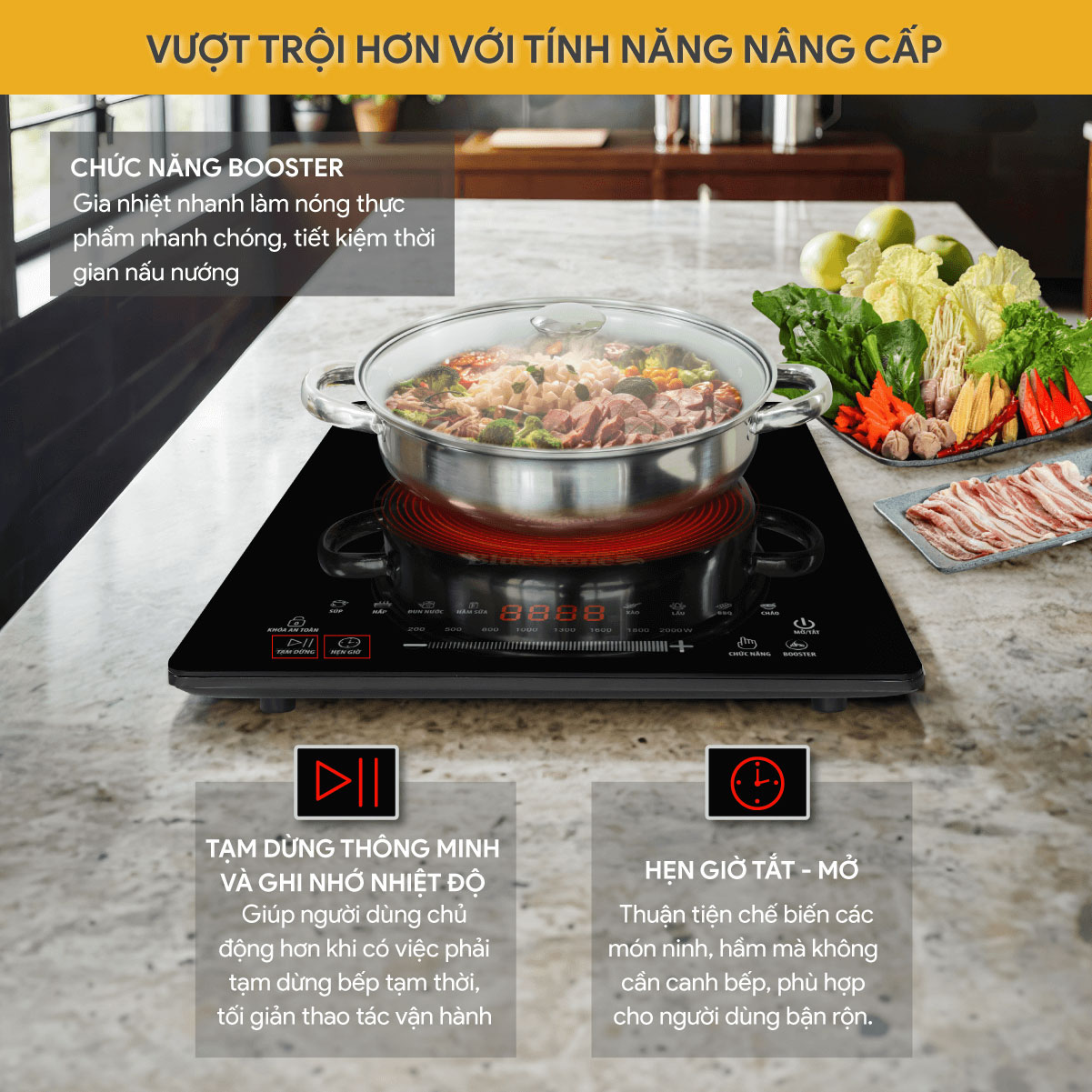 Tính năng cao cấp – Đảm bảo an toàn và tiện ích
