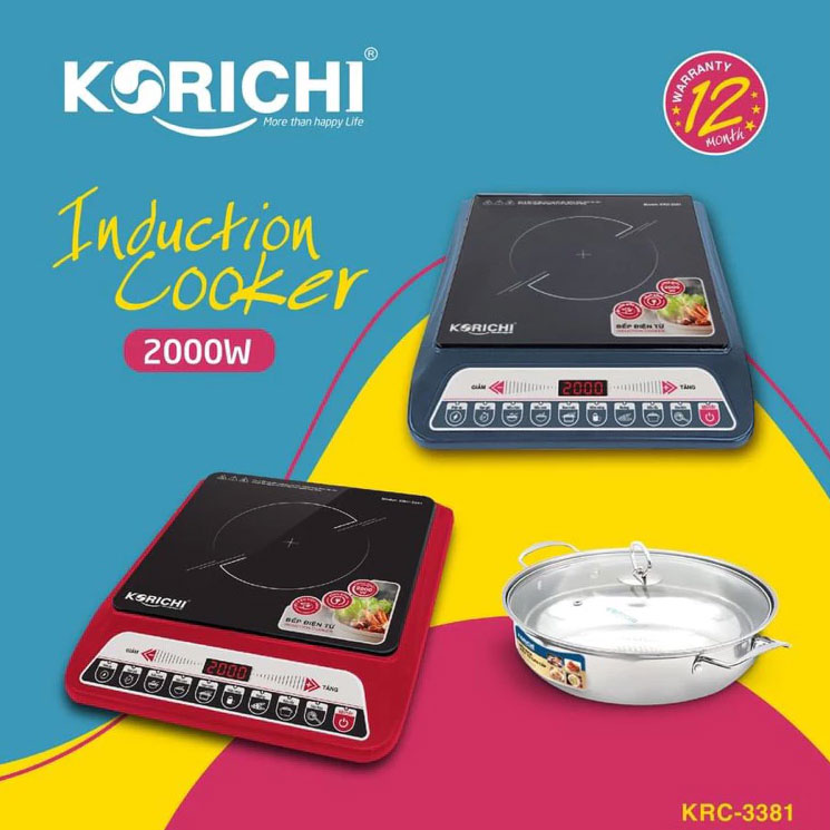 Bếp từ đơn Kirochi KRC-3381