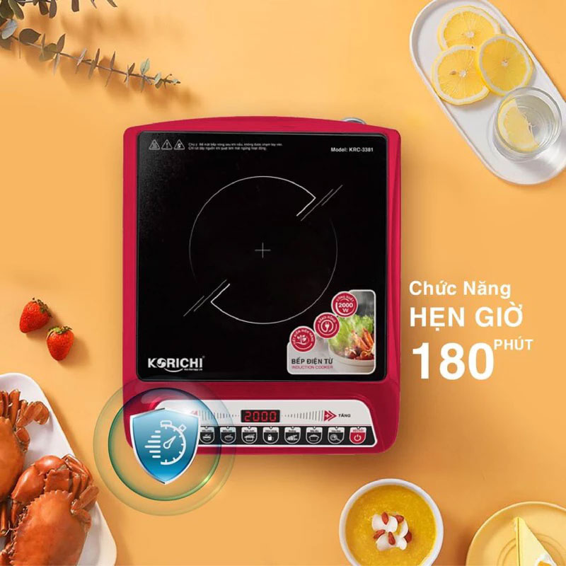 Hẹn giờ thông minh 180 phút – Chủ động hơn khi nấu nướng