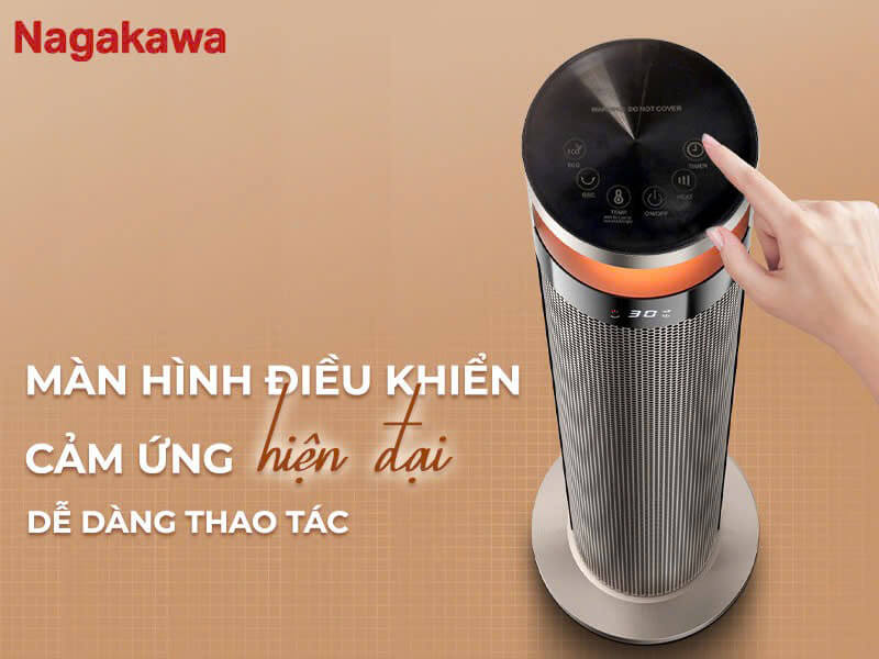 Máy Sưởi Gốm Nagakawa NEH8366