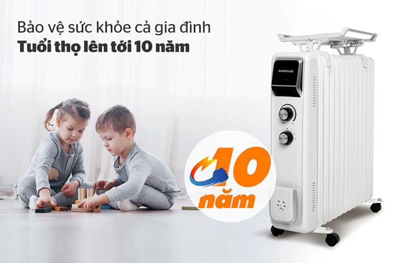 MÁY SƯỞI DẦU SUNHOUSE 13 LÁ SHD7084
