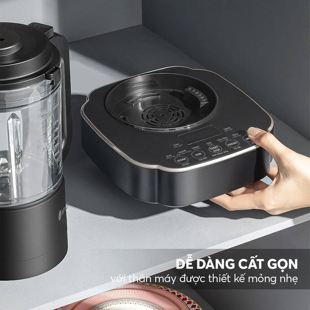 Thân máy mỏng nhẹ – dễ dàng cất gọn