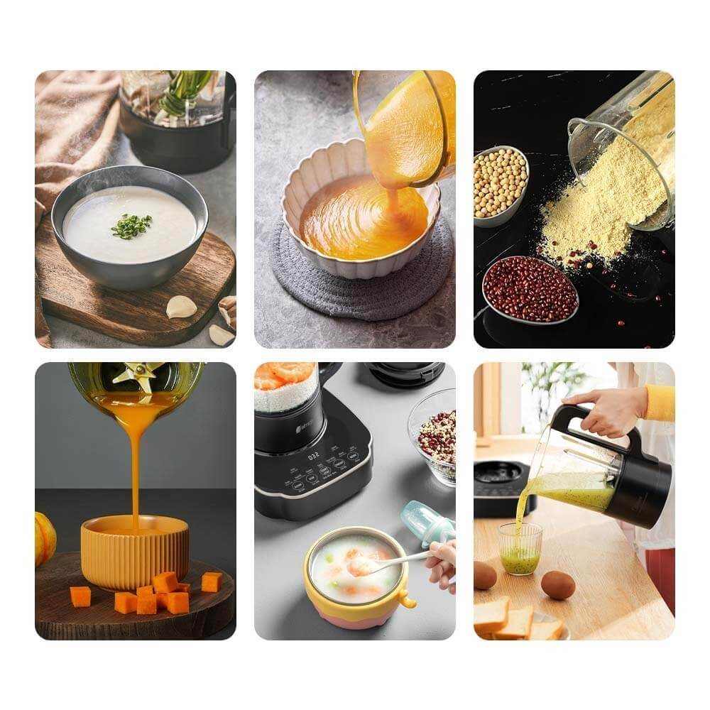 Công thức nấu đa dạng, sử dụng linh hoạt