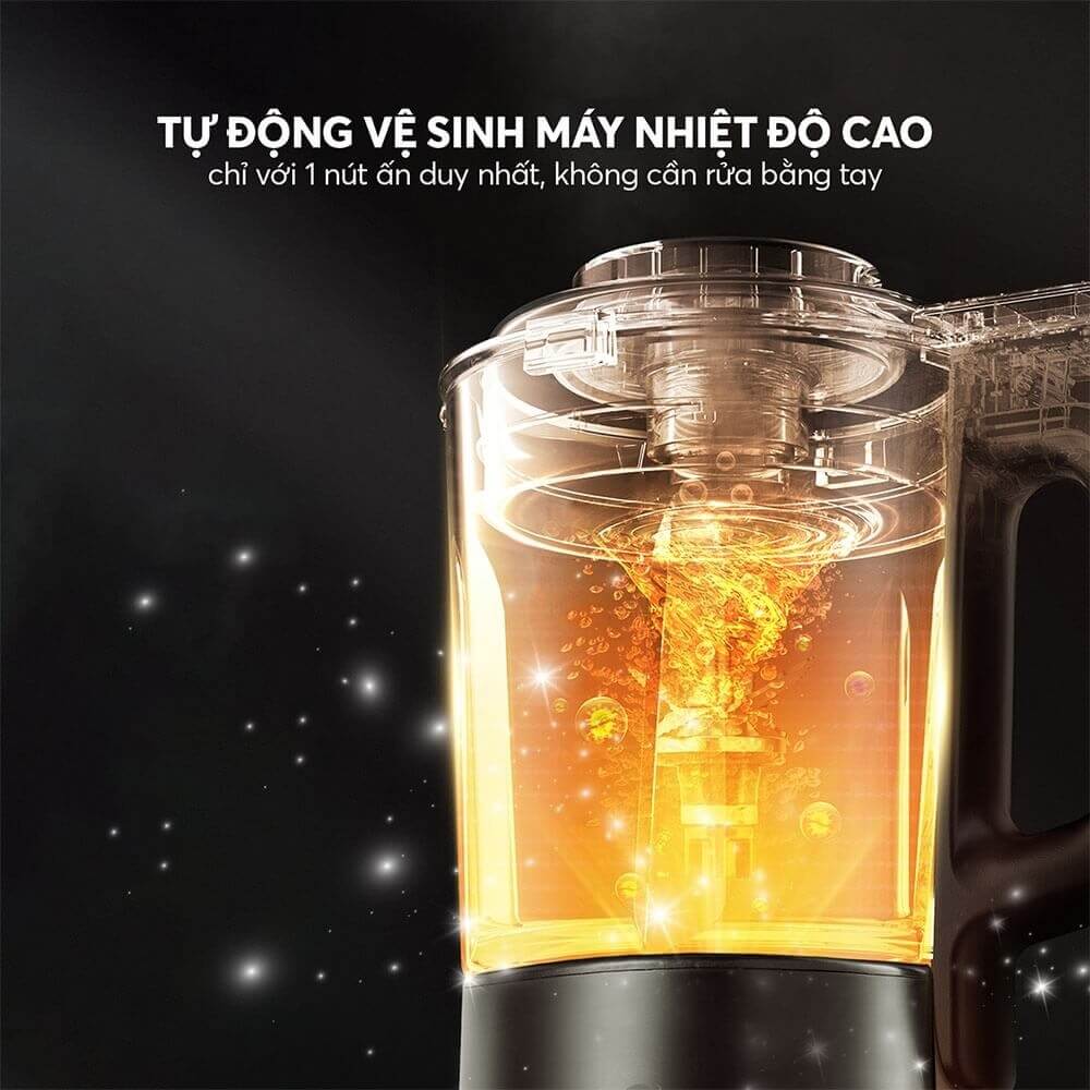 Chế độ vệ sinh máy nhiệt độ cao