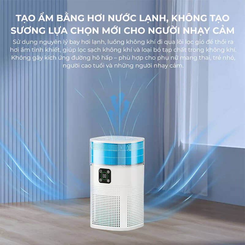 Tạo ẩm bằng hơi nước