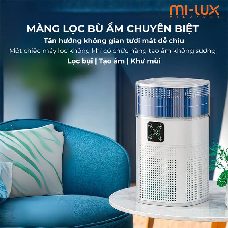 Màng lọc bù ẩm chuyên biệt – Duy trì độ ẩm cân bằng, dễ chịu