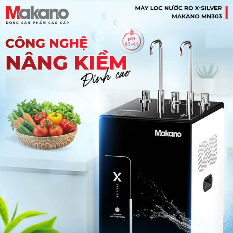 Nâng tầm trải nghiệm nước với công nghệ nâng kiềm vượt trội