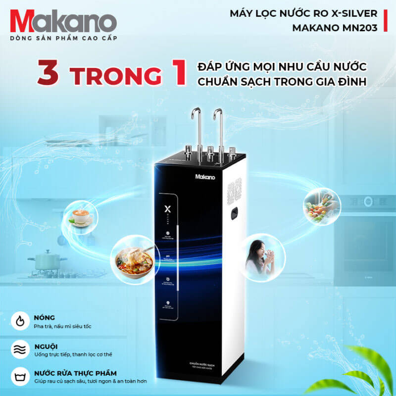 Tiện ích kép Nóng & Nguội – linh hoạt cho mọi nhu cầu