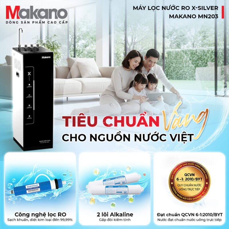 Đạt chuẩn nước uống trực tiếp