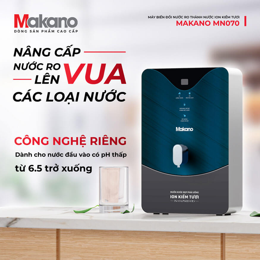 Công nghệ chuyên biệt dành cho nguồn nước đầu vào pH thấp